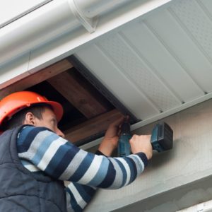 Installing vents into a roof